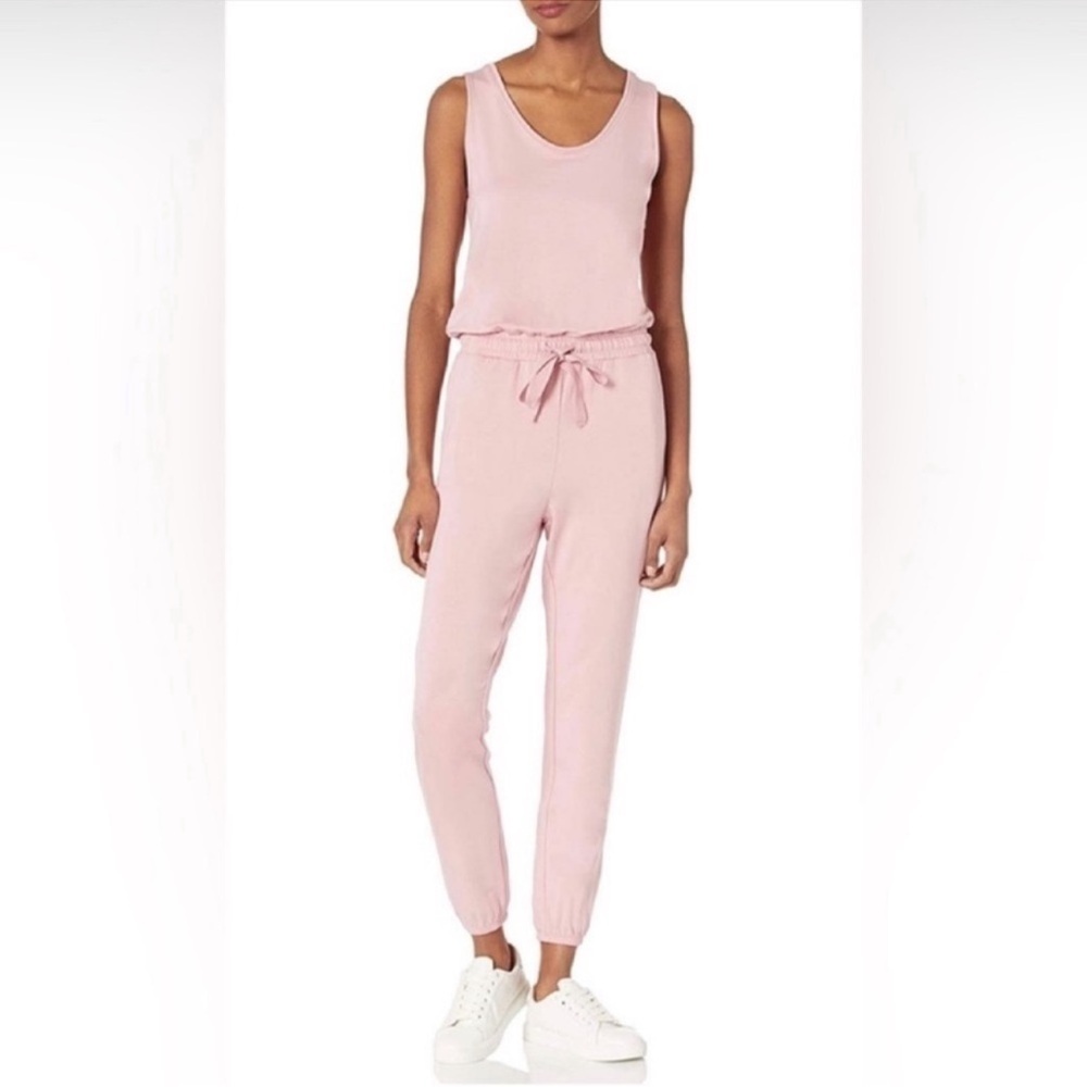 NWOT Daily Ritual Women's Supersoft Terry Sleeveless Scoopneck Jumpsuit